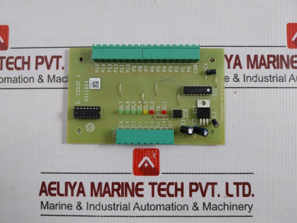 Ascensores Enor S.A.L 84.0101.00B Printed Circuit Board 0311604
