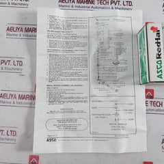 Asco 162634 Red-hat Solenoid Valve Repair Kit Ci6-02500-006