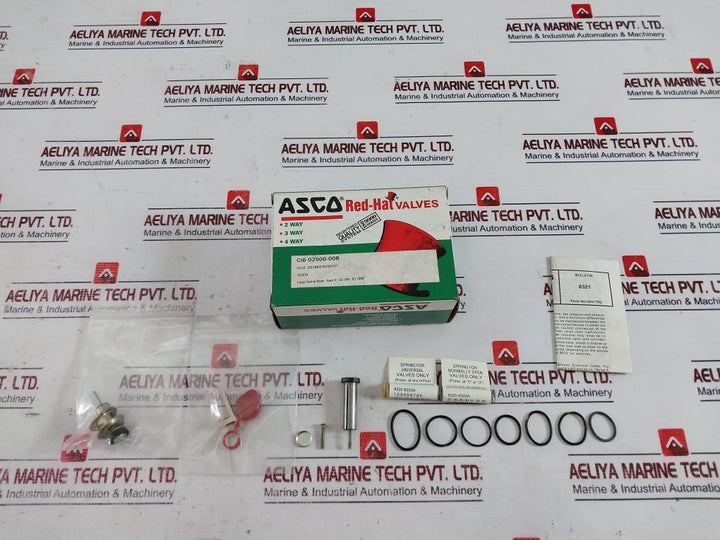 Asco 162634 Red-hat Solenoid Valve Repair Kit Ci6-02500-006, F547034