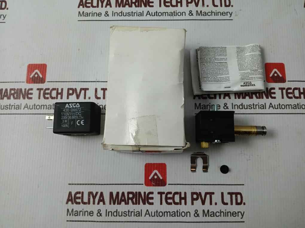 Asco 19000008 Direct Operated Solenoid Pilot Valve Set 230V 50/60Hz