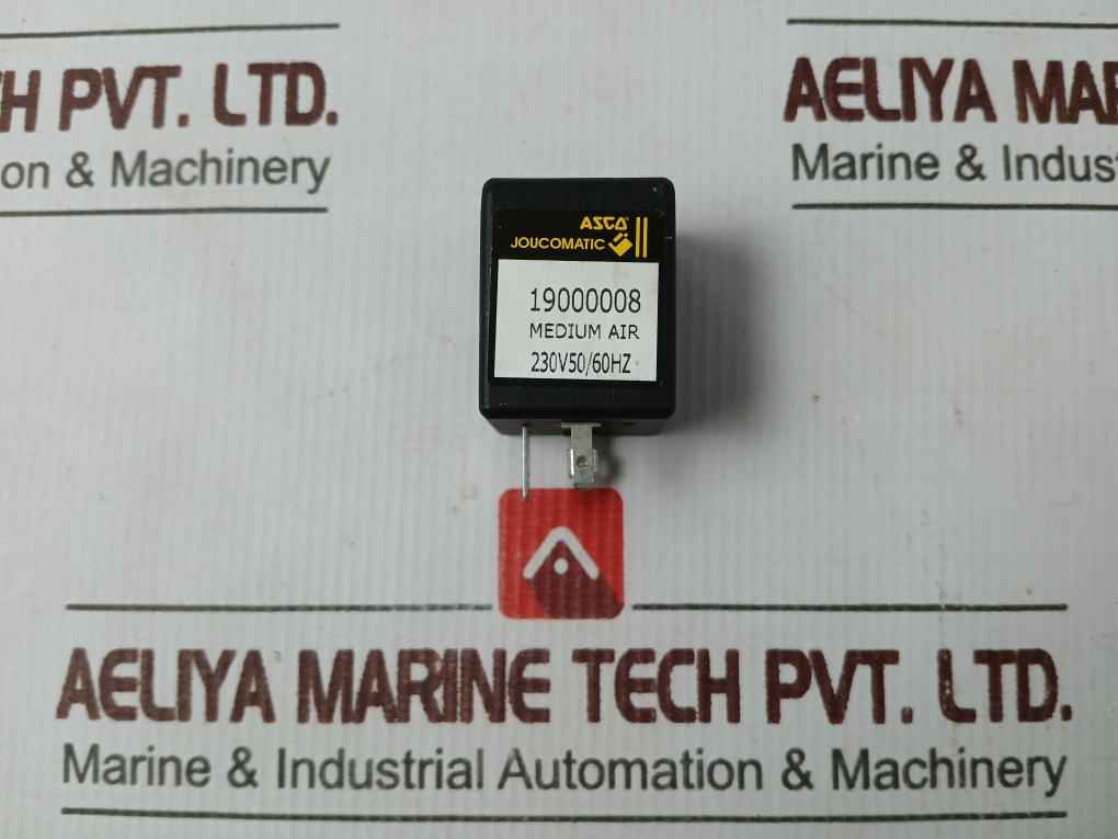 Asco 19000008 Direct Operated Solenoid Pilot Valve Set 230V 50/60Hz