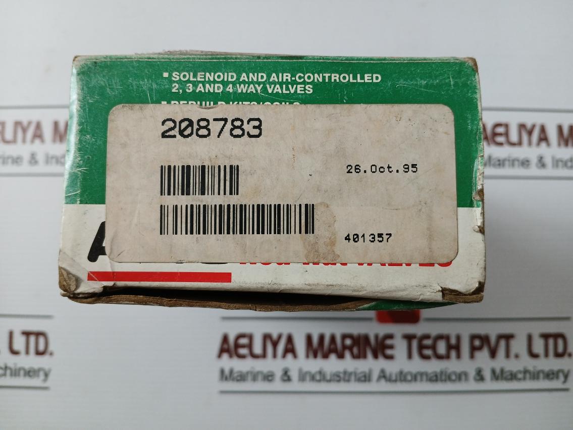 Asco 208783 Solenoid Core Assy Kit 2-pos 4-way