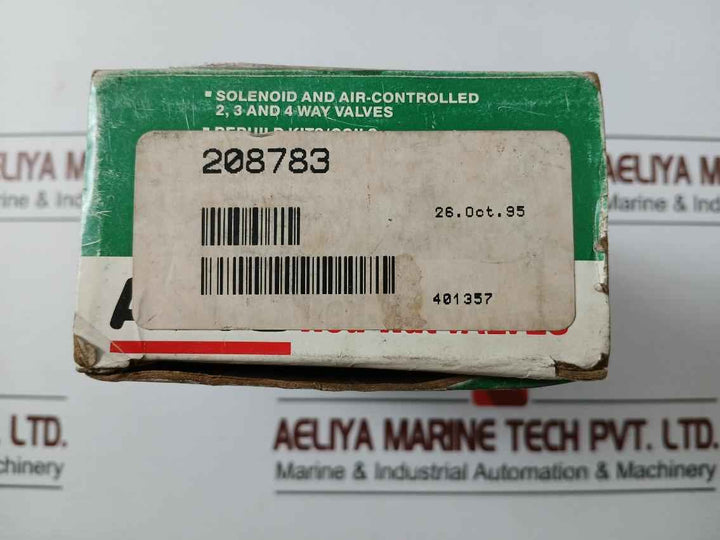 Asco 208783 Solenoid Core Assy Kit 2-pos 4-way
