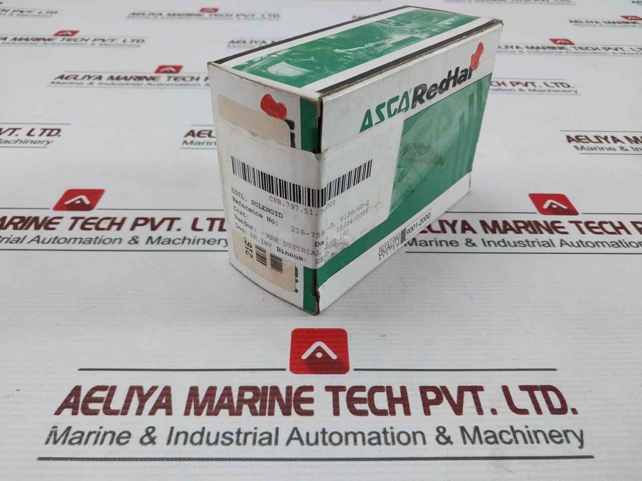 Asco 216758-001-d Replacement Coil For Solenoid Valve