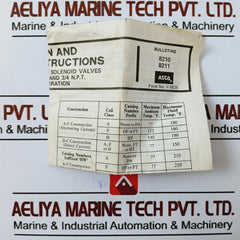 Asco 302272 Red-hat 1/2” Solenoid Valve