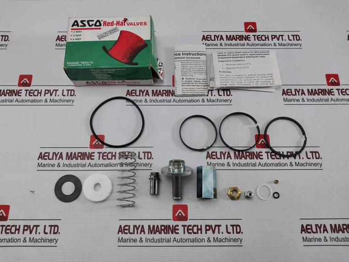 Asco 304044 Red-hat Valve Kit, Spare Part 1”, 8224B24 Solenoid