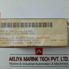 Asco 304044 Spare Part Kit
