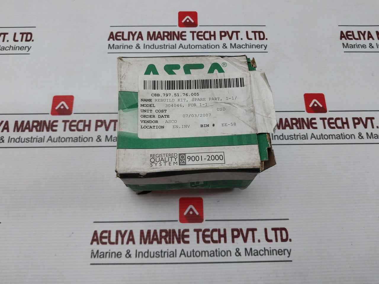 Asco 304046 2-way Internal Pilot-operated Solenoid Valves Rebuild Kit