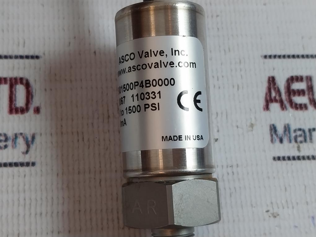 Asco 40B01500P4B0000 Solenoid Valves 700007319, 4-20 Ma