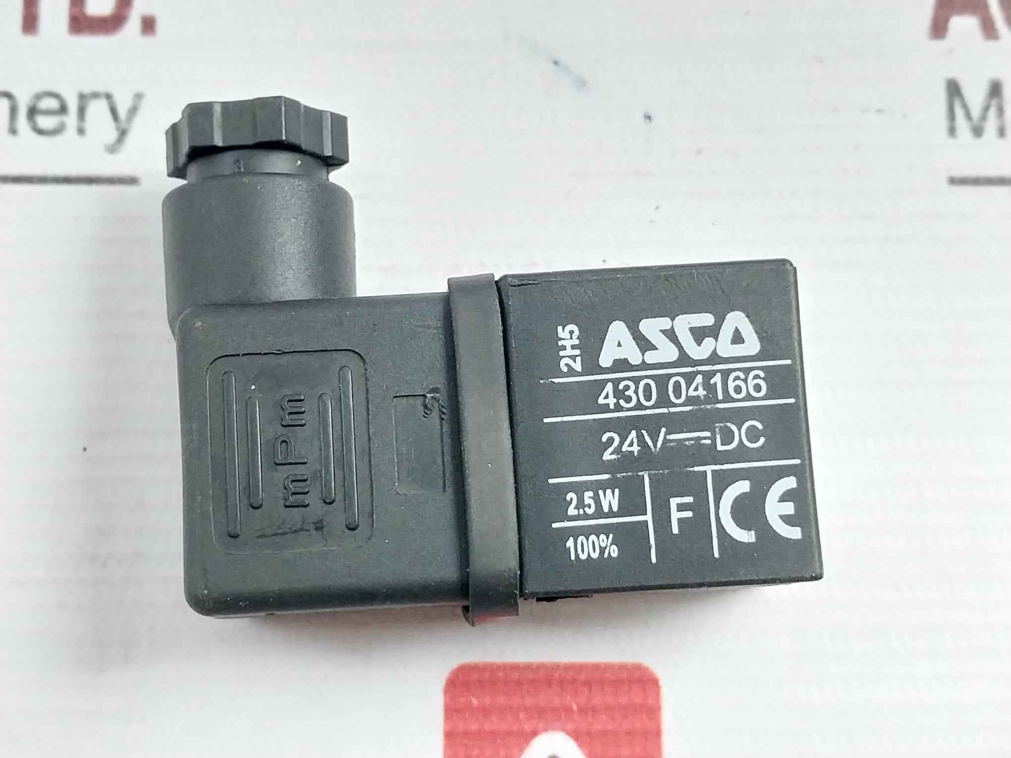 Asco 430 04166 Solenoid Coil Mpm 2.5W 2H5 24Vdc
