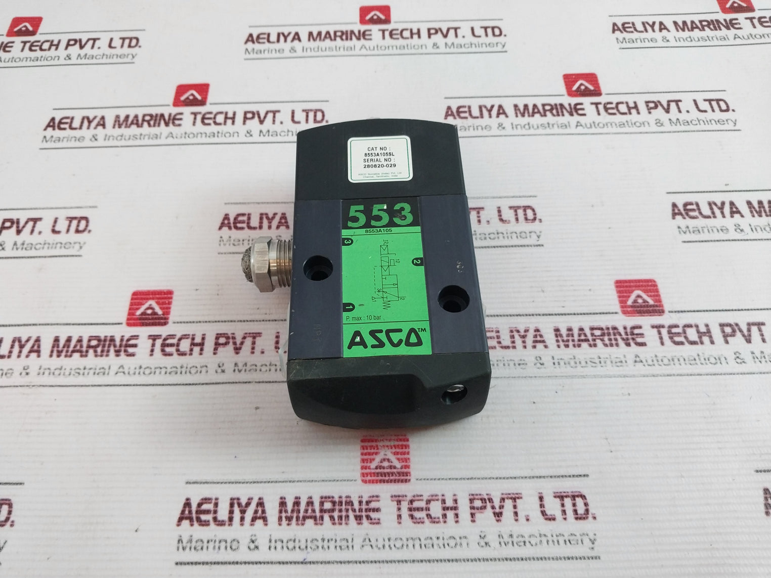 Asco 553 Solenoid Spool Valve 8553A105