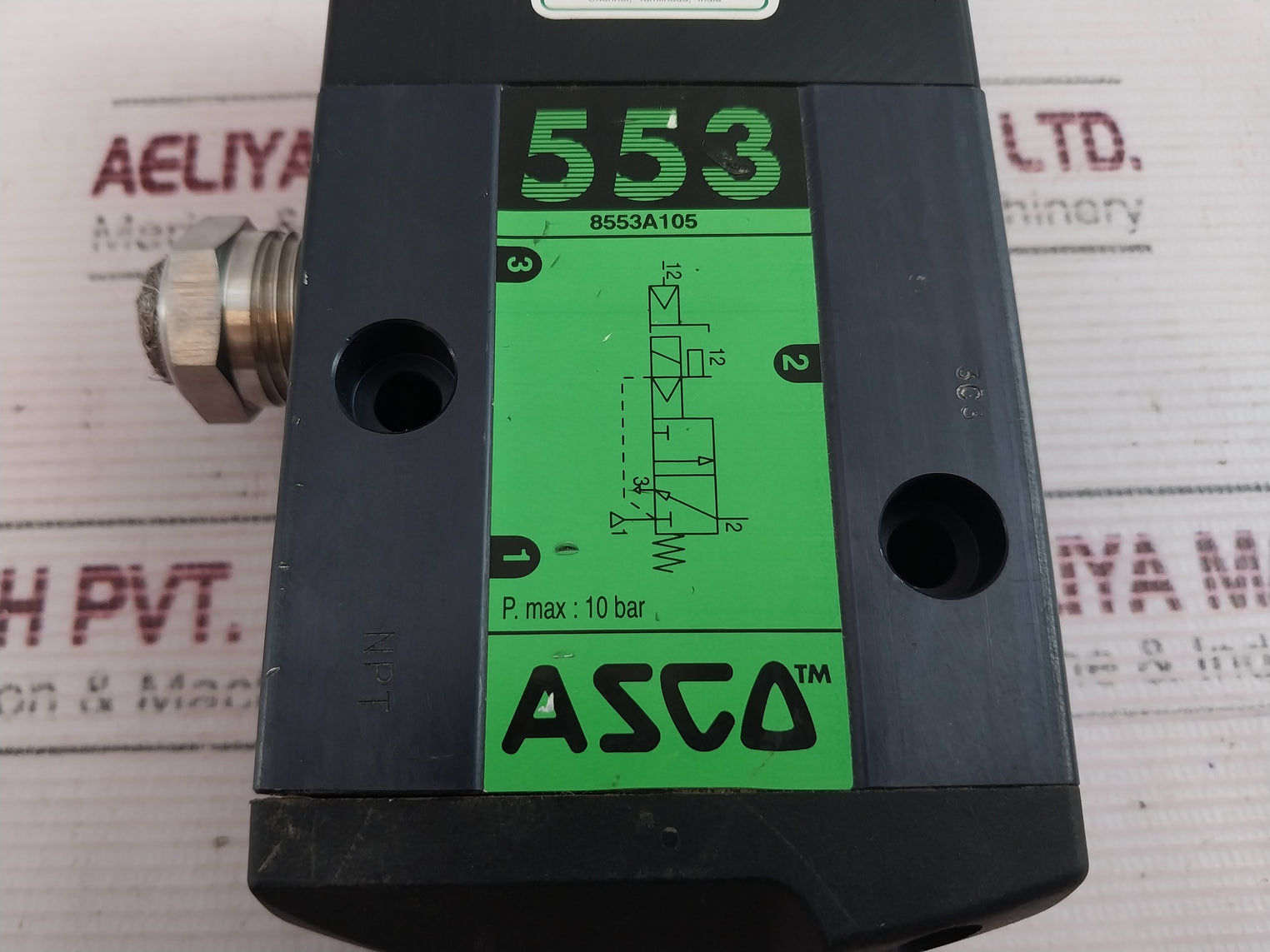 Asco 553 Solenoid Spool Valve 8553A105