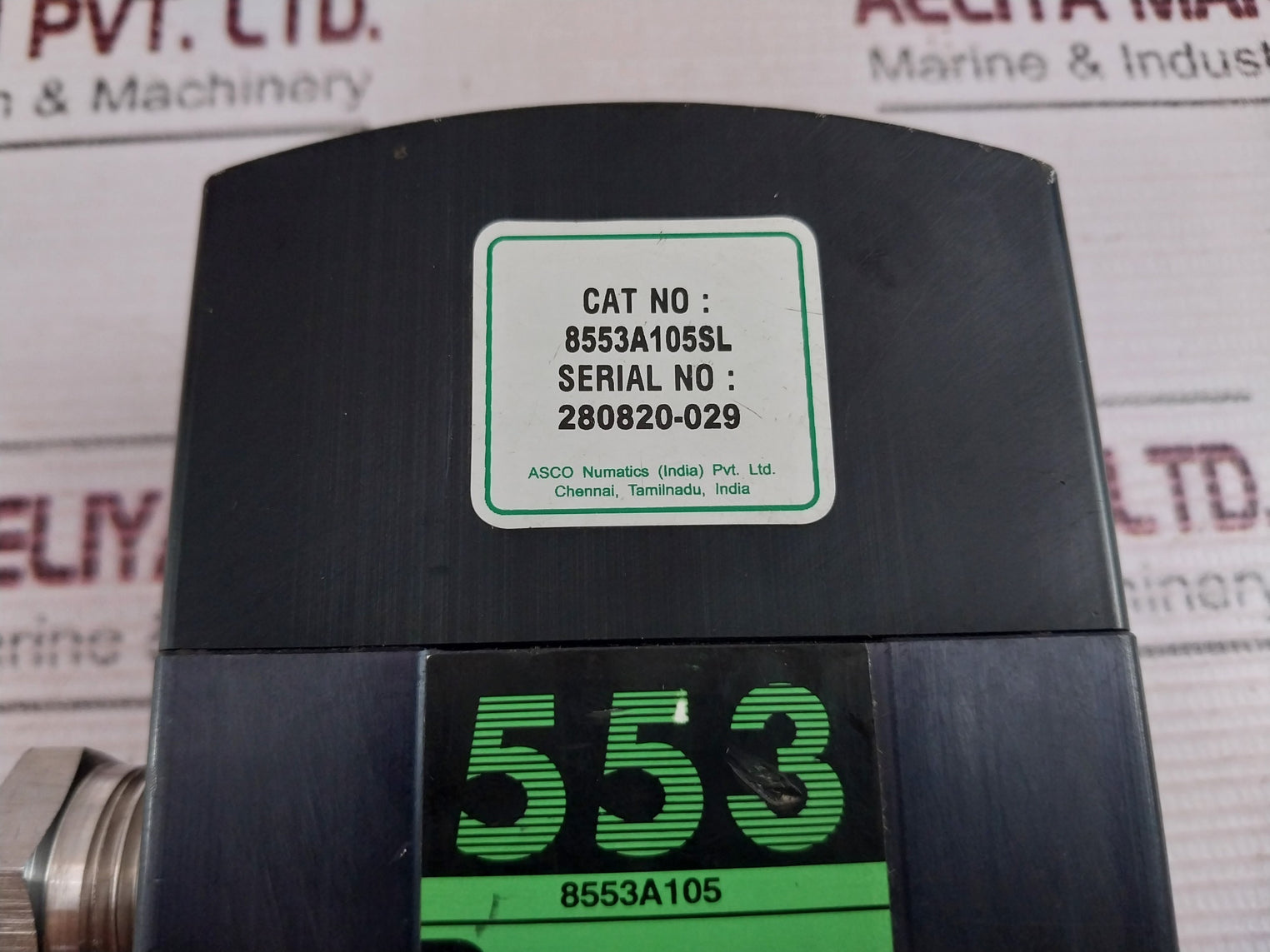 Asco 553 Solenoid Spool Valve 8553A105