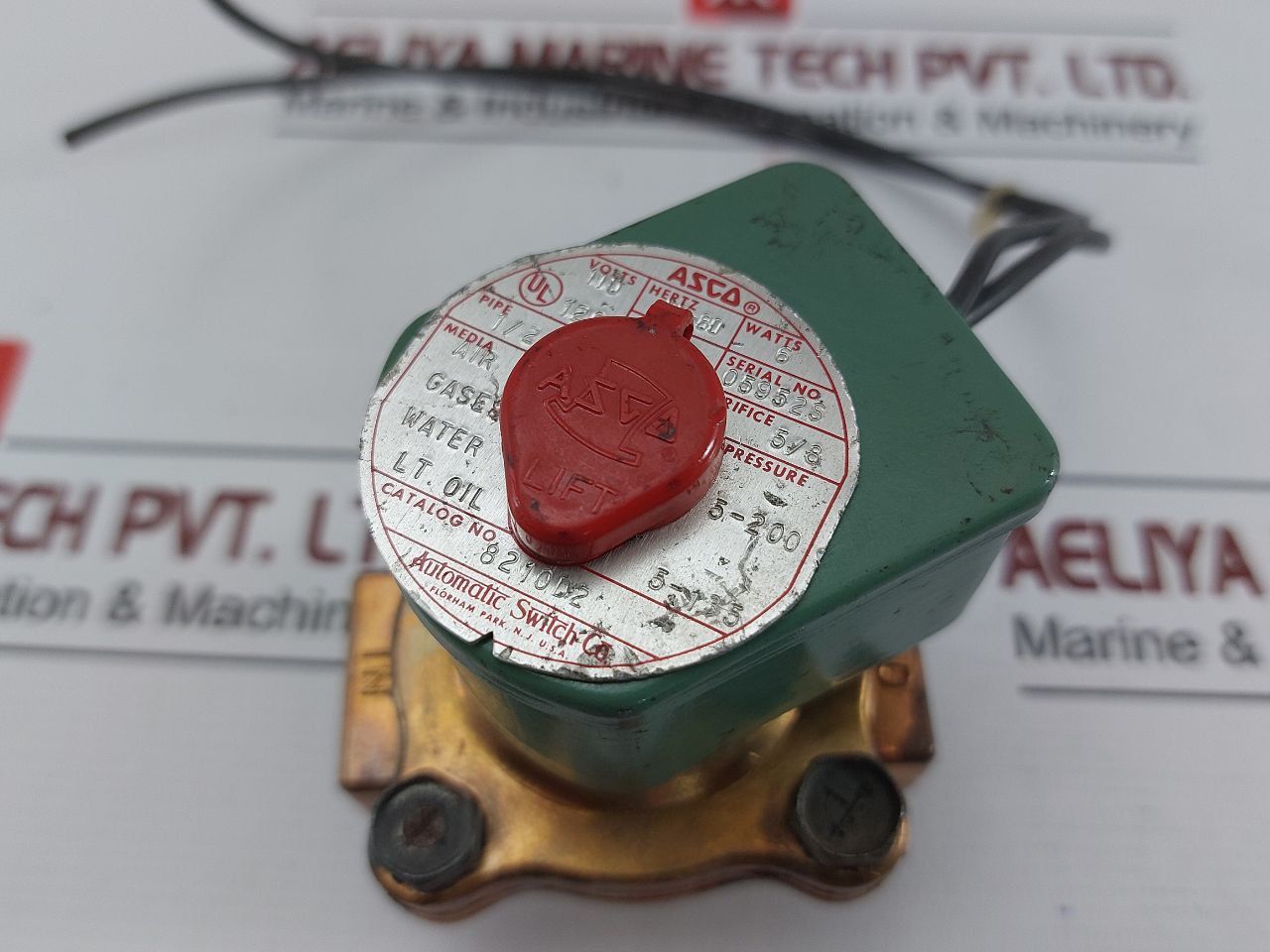 Asco 8210D2 Solenoid Valve 110-120V/50-60Hz