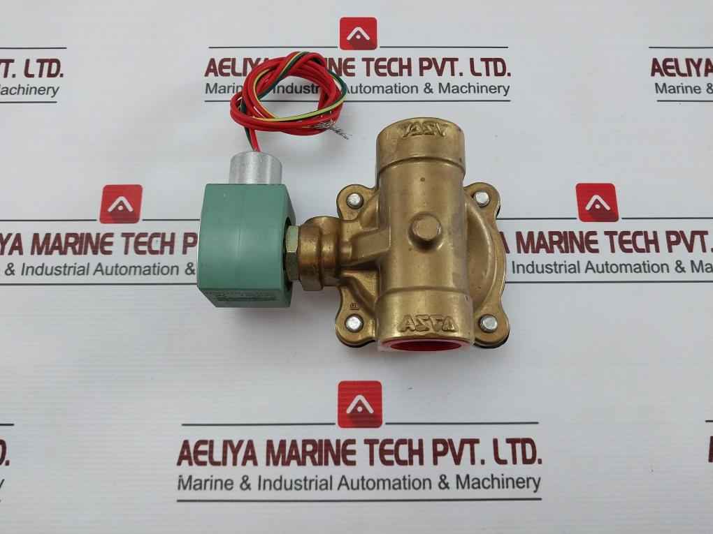 Asco 8210G004 Solenoid Red Hat Ii Shutoff Valve 5-150Psi Mp-c-080