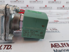 Asco 8214G020 2-way N/C 1/2" Gas Shutoff Solenoid Valve, 24 Vdc, Mp-c-080