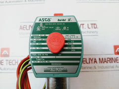 Asco 8215G020 Red-hat Solenoid Valve 1/2" 10.1 Watts 50 Psi