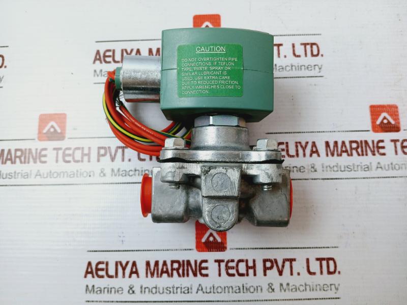 Asco 8215G020 Red-hat Solenoid Valve 1/2" 10.1 Watts 50 Psi