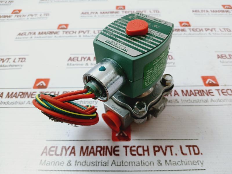 Asco 8215G020 Red-hat Solenoid Valve 1/2" 10.1 Watts 50 Psi
