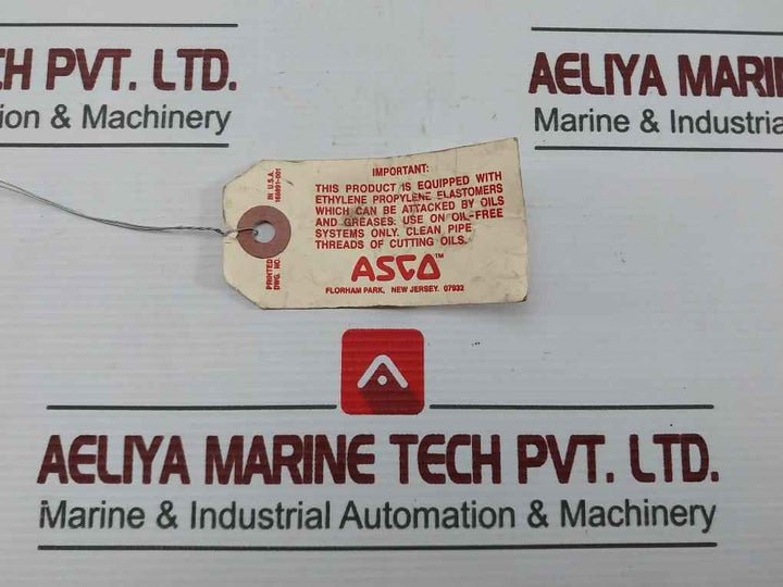 Asco 8220G410 Red-hat General Purpose Valve 238610-032-d 5-50 Psi