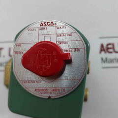 Asco 8321A1 Solenoid Valve 110 120V/50-60/6W
