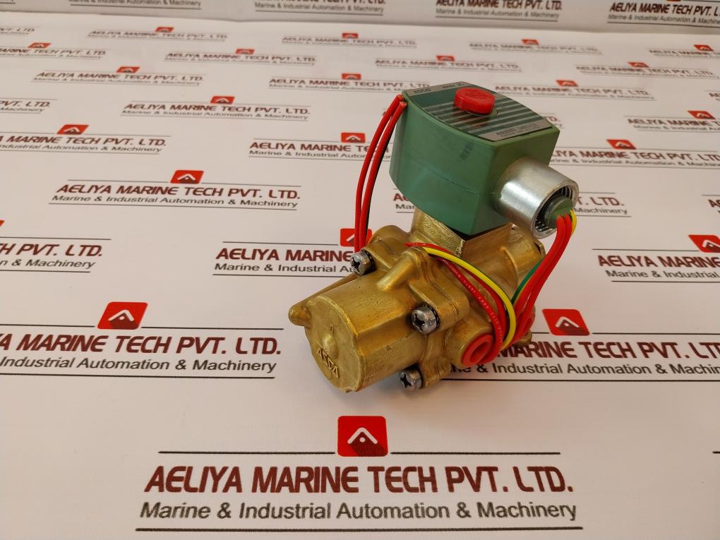 Asco 8344g70 Solenoid Valve For Air And Water Applications 20849