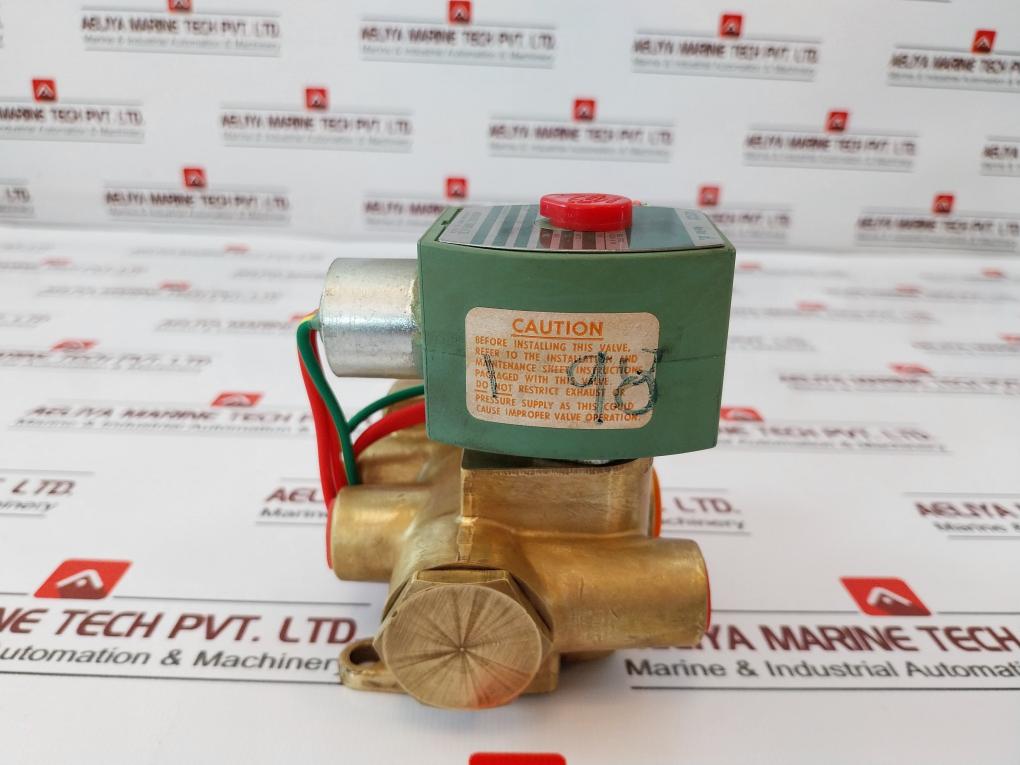 Asco 8344g70 Solenoid Valve For Air And Water Applications 20849