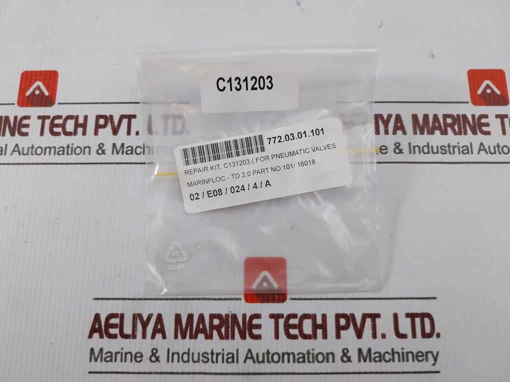 Asco C131203 Repair Kit For Pneumatic Valve A4-80