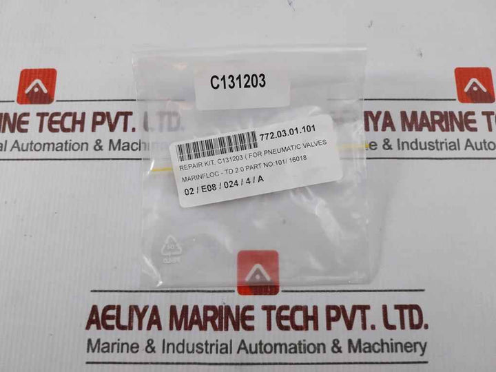 Asco C131203 Repair Kit For Pneumatic Valve A4-80