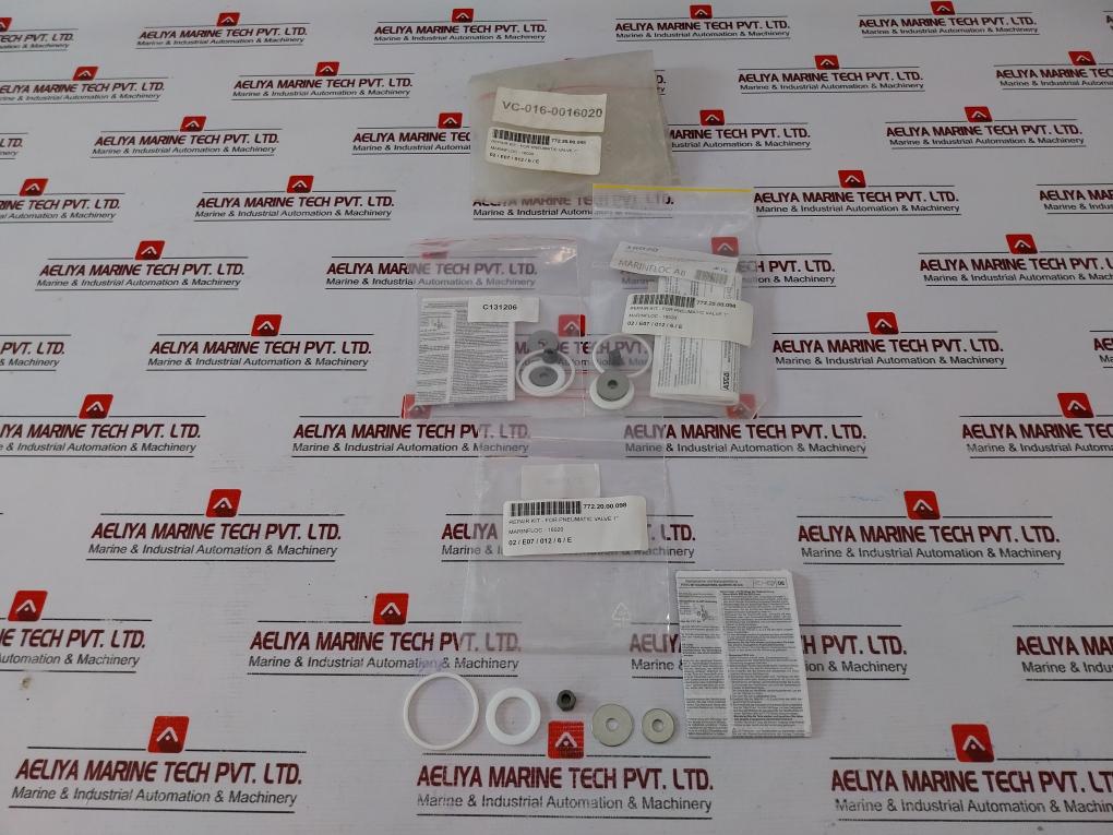 Asco C131206 Repair Kit For Pneumatic Valve 1”