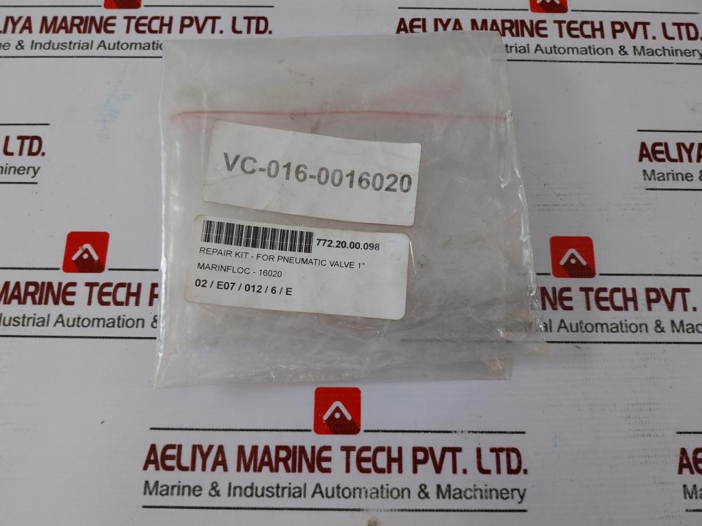 Asco C131206 Repair Kit For Pneumatic Valve 1”