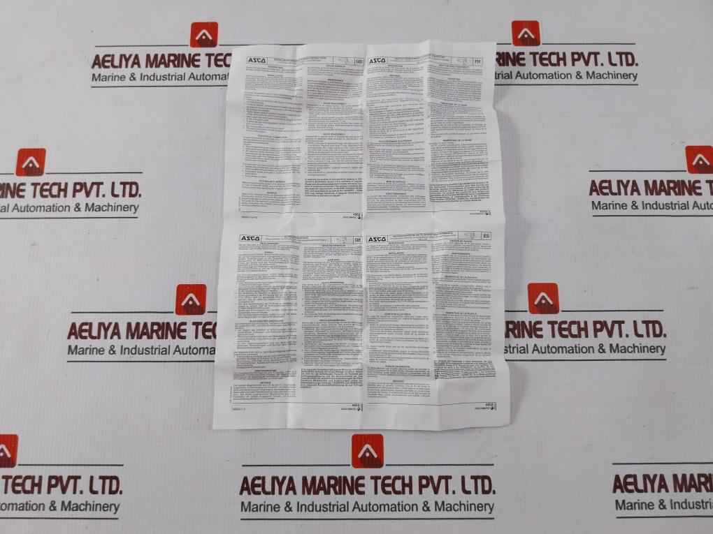 Asco C302335 Kit For Solenoid Valve 1762702-01