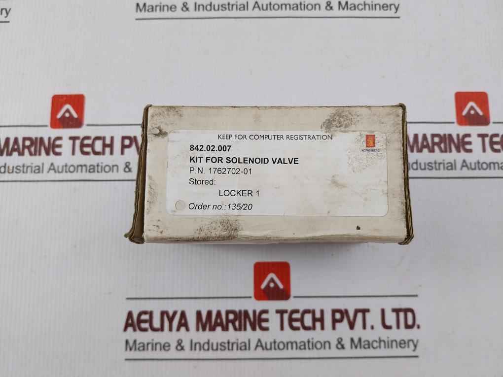 Asco C302335 Kit For Solenoid Valve 1762702-01