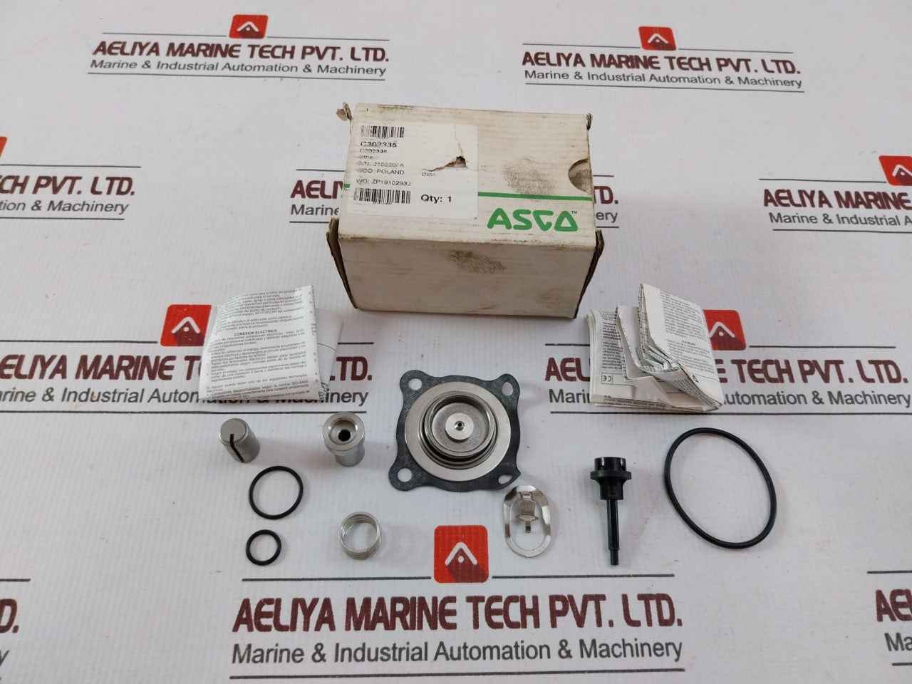 Asco C302335 Kit For Solenoid Valve 1762702-01