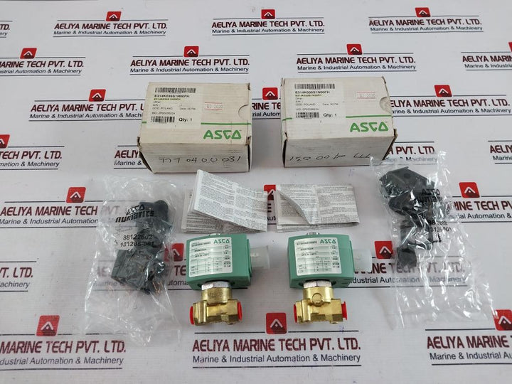 Asco E314K035S1N00FH 3/2 Solenoid Valve Direct Operated