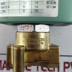 Asco E314K035S1N00FH 3/2 Solenoid Valve Direct Operated