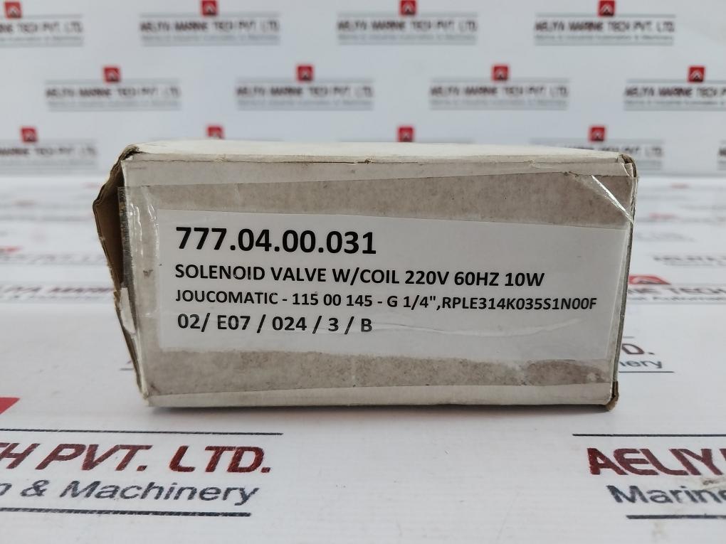 Asco E314k035s1n00fh 3/2 Solenoid Valve Direct Operated