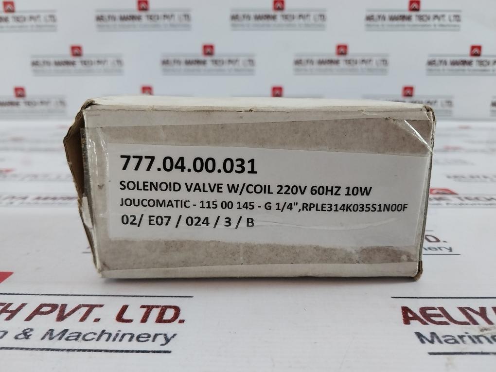 Asco E314K035S1N00FH 3/2 Solenoid Valve Direct Operated