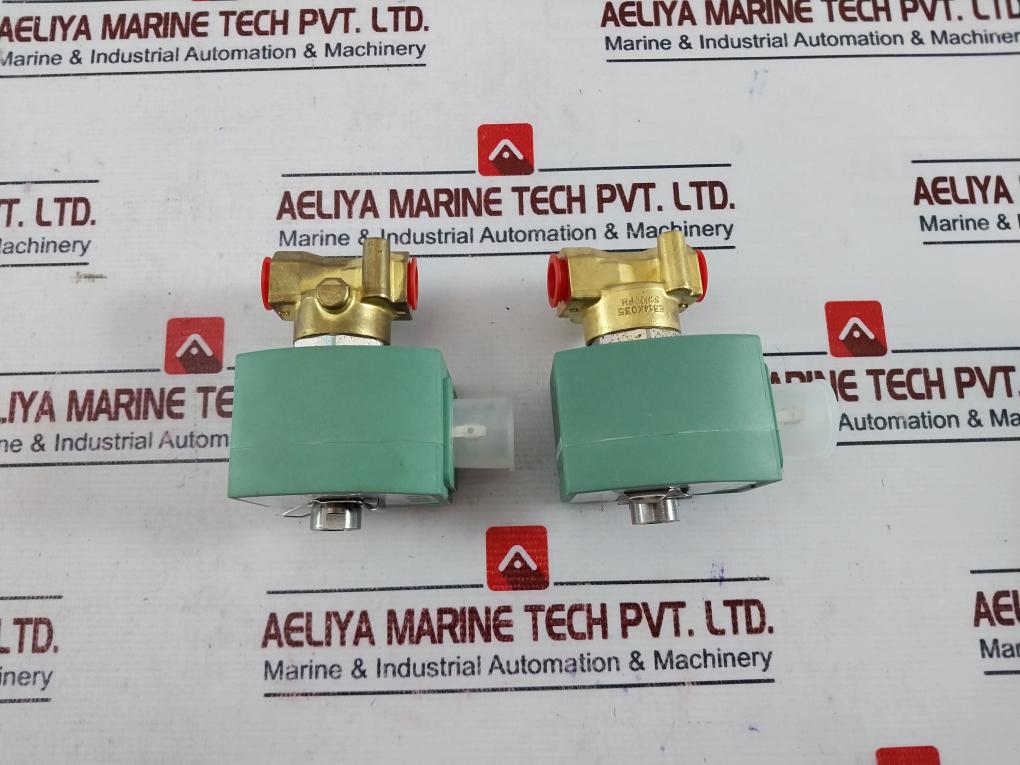 Asco E314K035S1N00FH 3/2 Solenoid Valve Direct Operated
