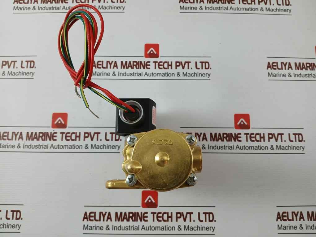 Asco Ef8344G074 4-way Piston/Poppet Solenoid Valve Ef8003G1 10.1W