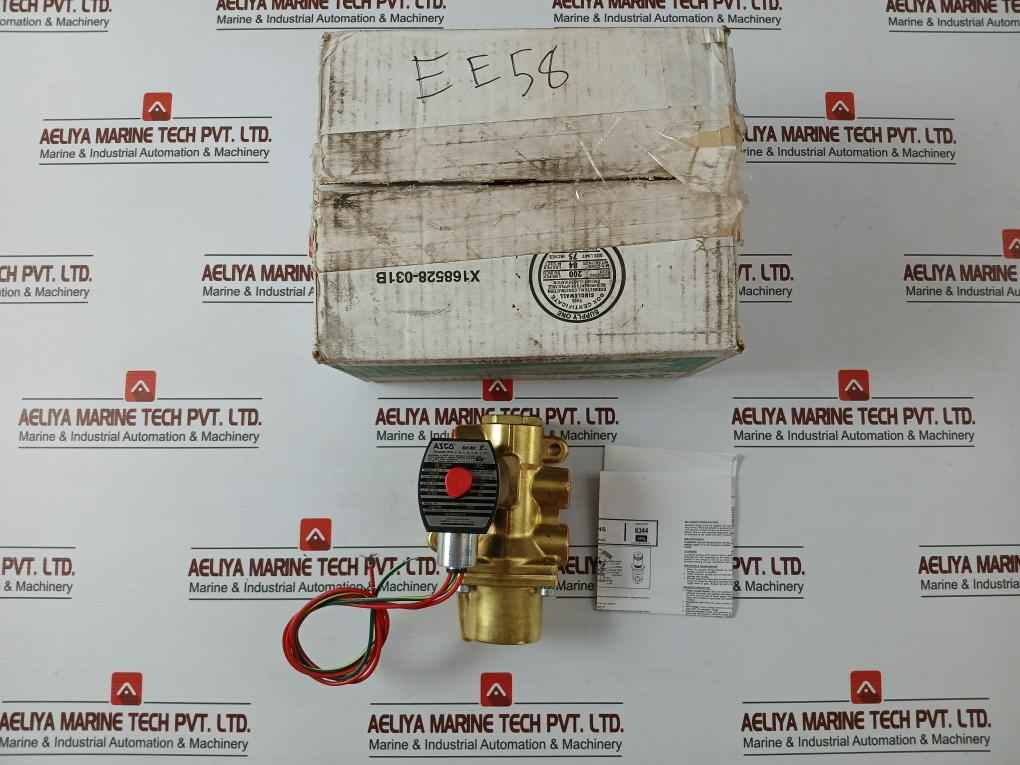 Asco Ef8344G074 4-way Piston/Poppet Solenoid Valve Ef8003G1 10.1W