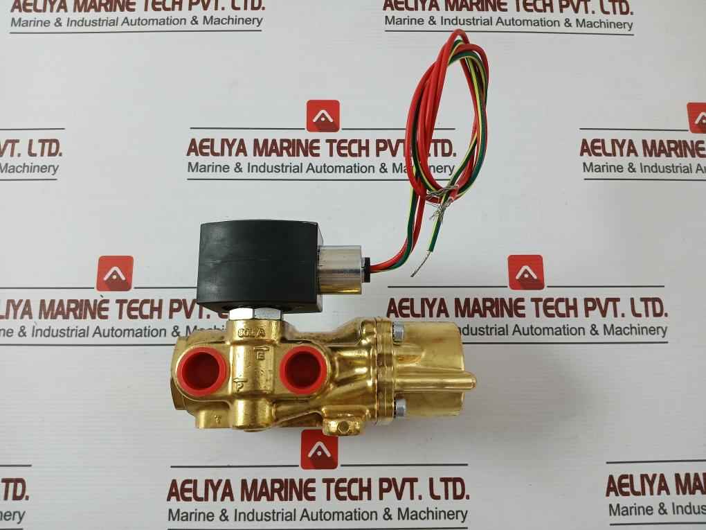 Asco Ef8344G074 4-way Piston/Poppet Solenoid Valve Ef8003G1 10.1W