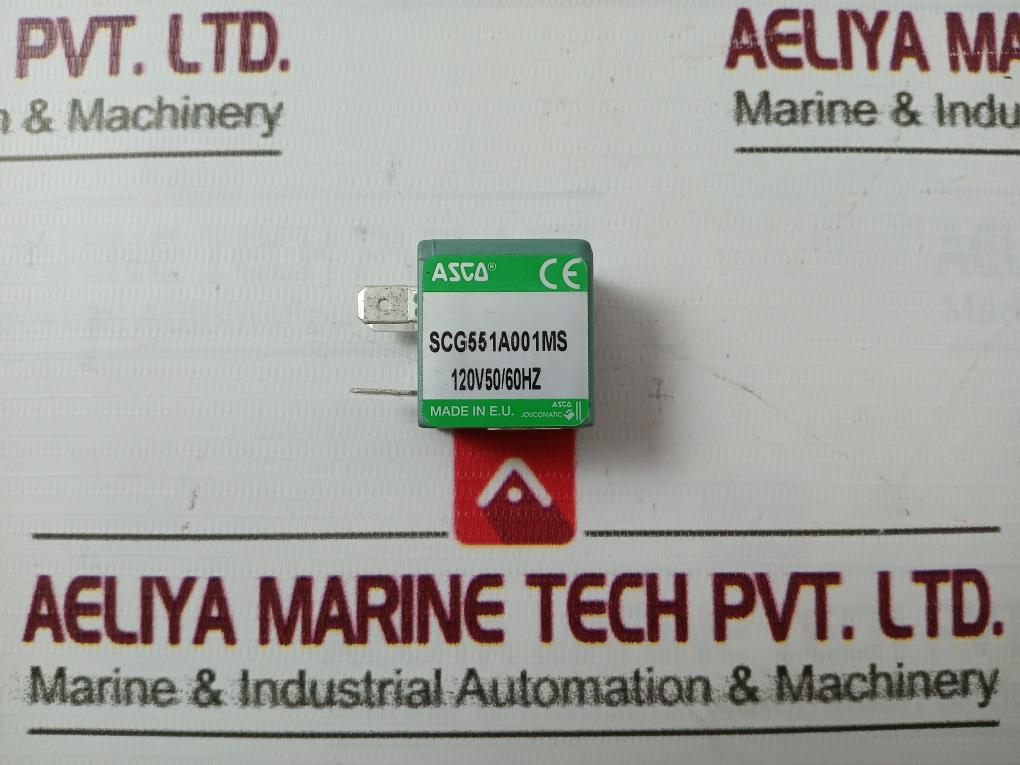 Asco G551A001 Ms Solenoid Valve Set Scg551A001Ms 120Vac/50-60Hz
