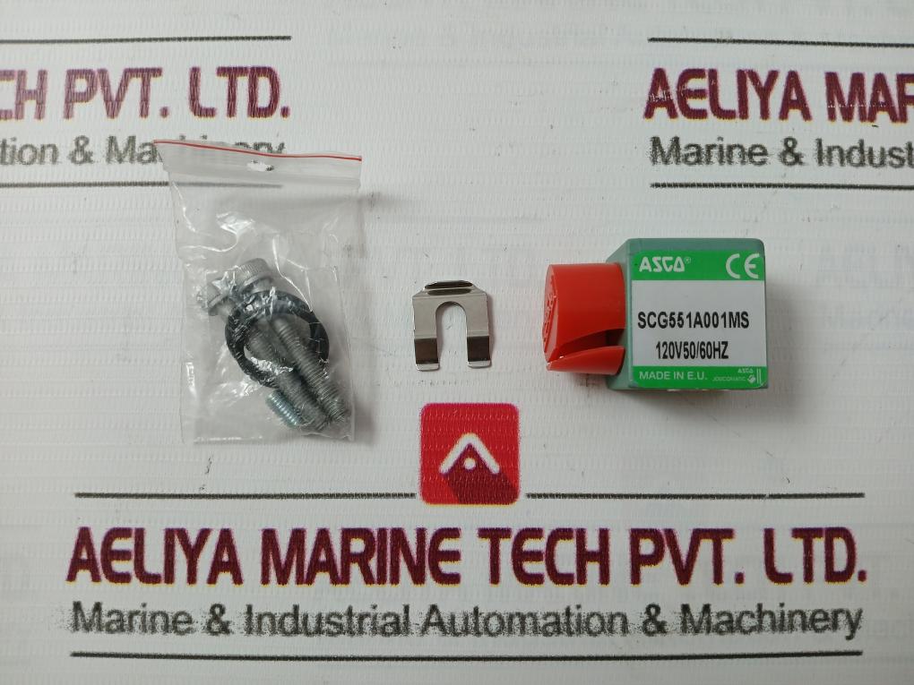 Asco G551A001 Ms Solenoid Valve Set Scg551A001Ms 120Vac/50-60Hz