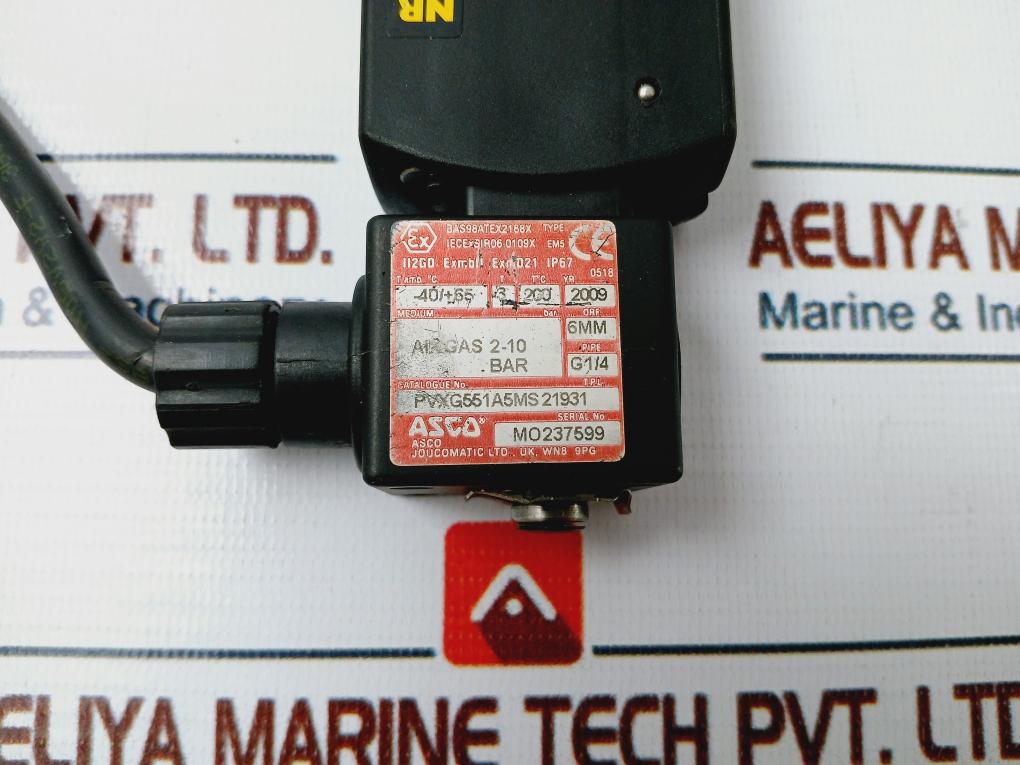 Asco G551A005Ms Solenoid Valve Ip67 -40/+55°C