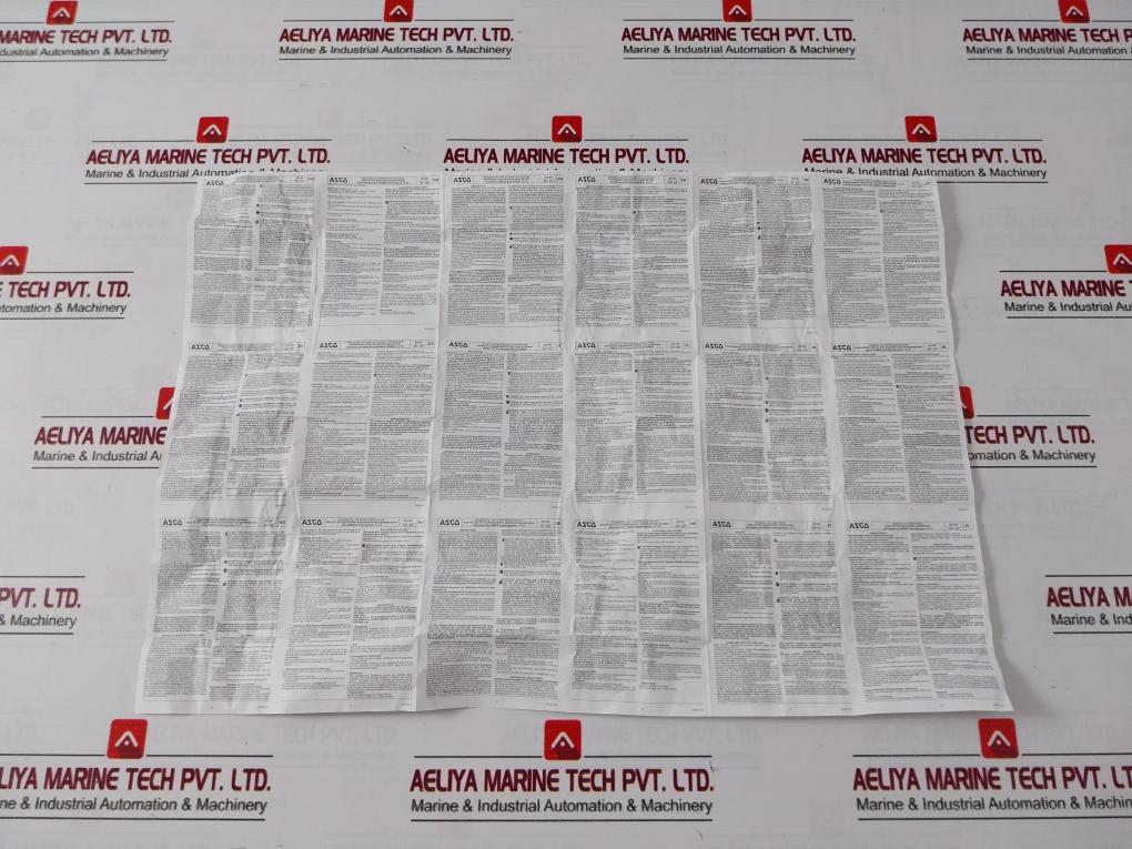 Asco G551A017 Ms Solenoid Valve 10 Bar 24V Dc 690V Ac