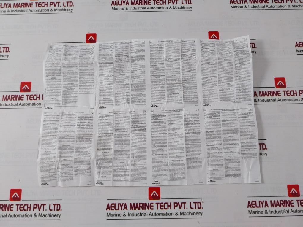 Asco G551A017 Ms Solenoid Valve 10 Bar 24V Dc 690V Ac