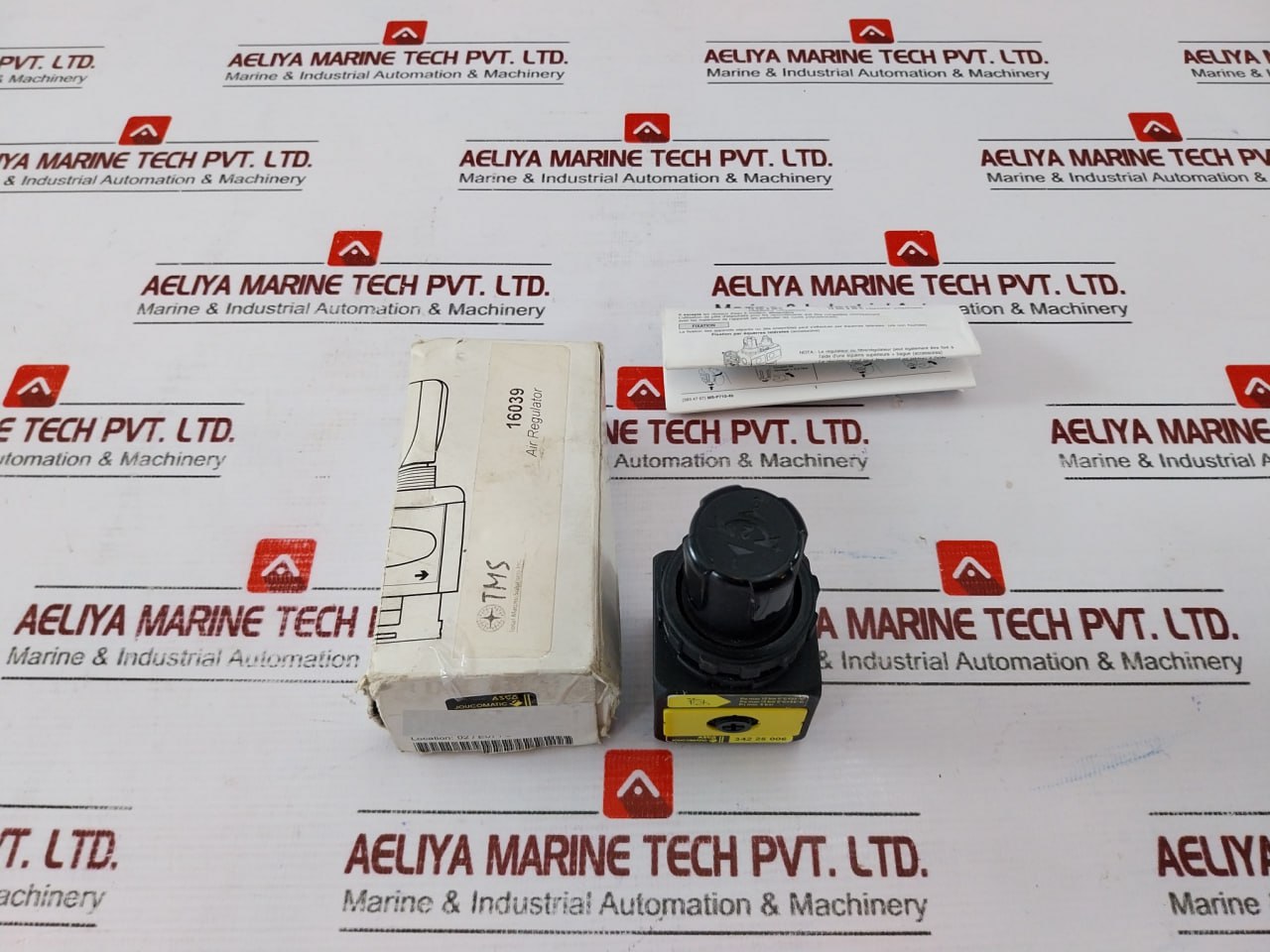 Asco Joucomatic 342 25 006 Air Pressure Regulator Po Max 12 Bar