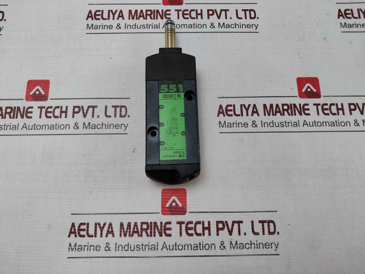 Asco Joucomatic G551A017 Ms Solenoid Valve 10 Bar 4L3W