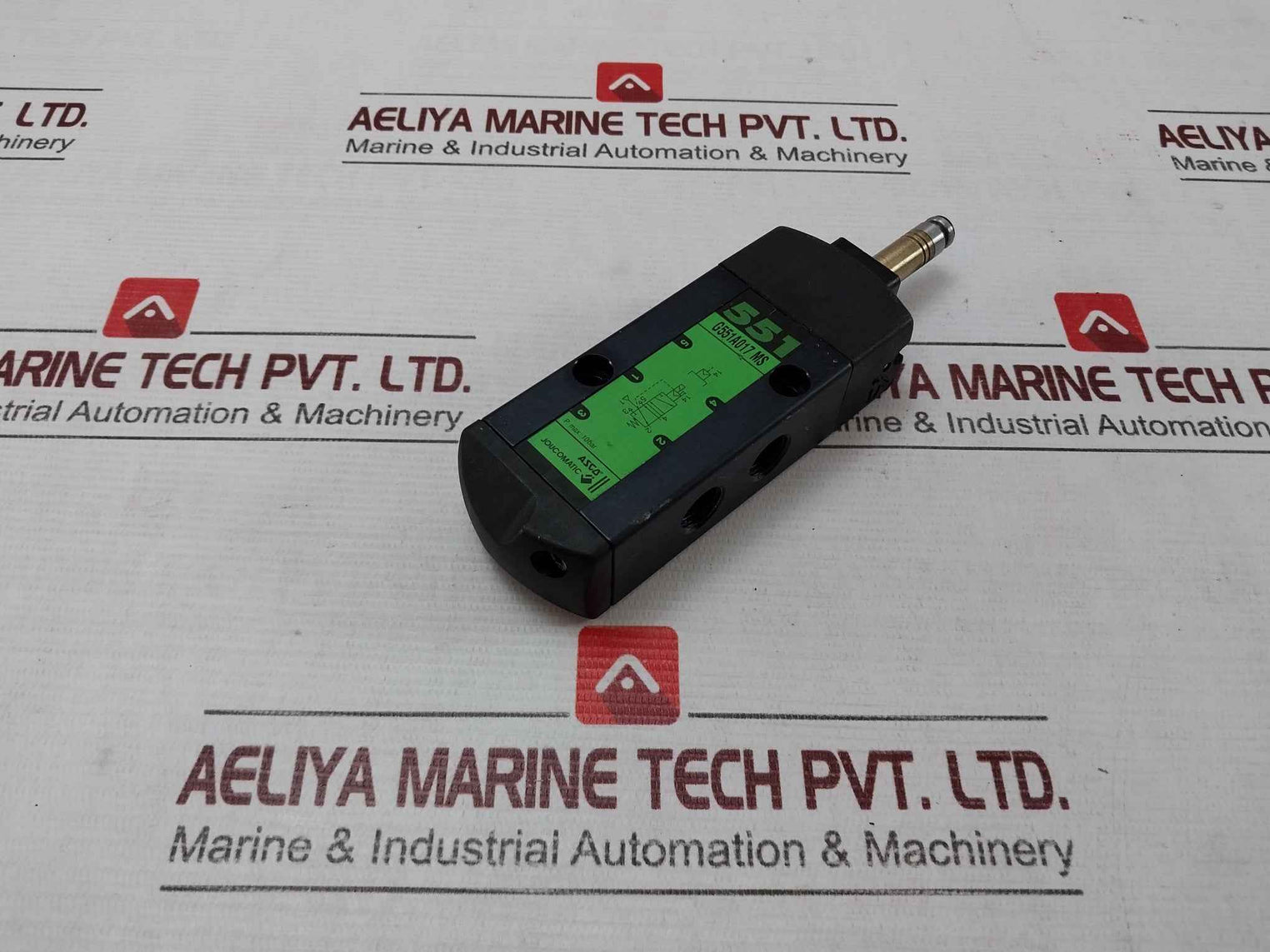 Asco Joucomatic G551A017 Ms Solenoid Valve 10 Bar 4L3W